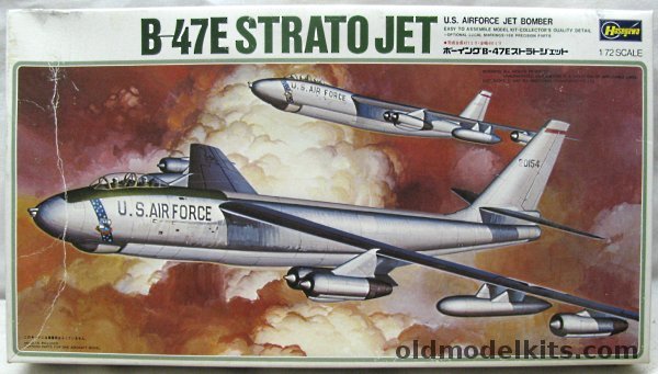 Hasegawa 1/72 Boeing B-47E Stratojet - USAF SAC, K7 plastic model kit